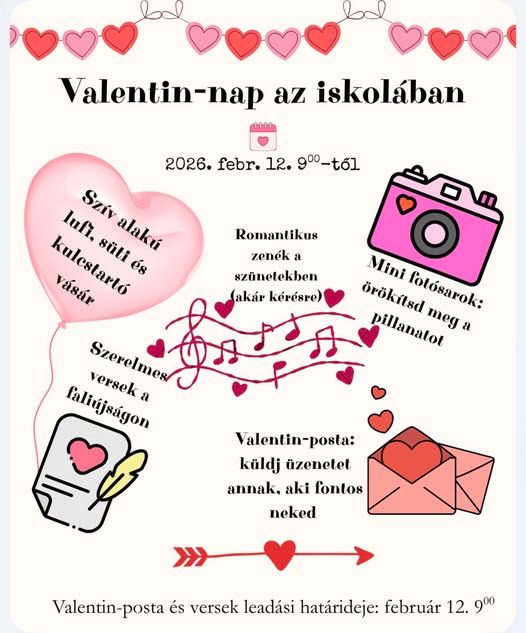 💖 Valentin-nap az iskolában 💖